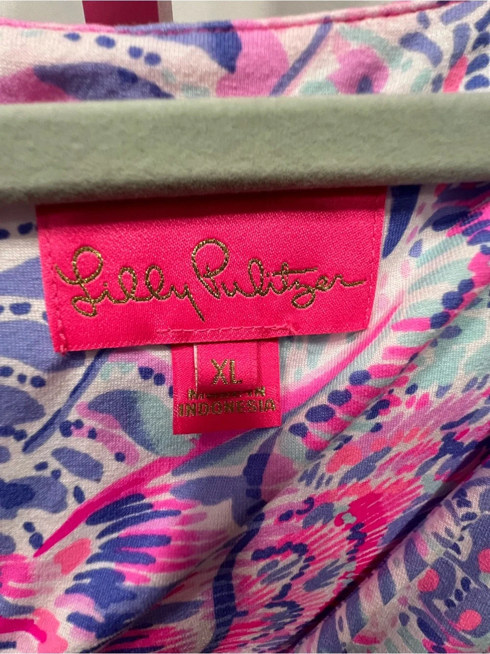 Lilly Pulitzer Vivette Dress in a smocked waistband and ruffled hem. - Picture 5 of 7